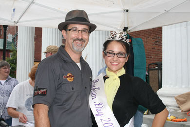 Miss Rain Day - Joann Allen participates in the 10th Annual 50's Fest & Car Cruise in downtown Waynesburg sponsored by Waynesburg Prosperous & Beautiful on Saturday, September 10, 2011